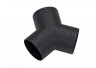 Тройник Y-образный 60х60х60 120° купить в Ярославле